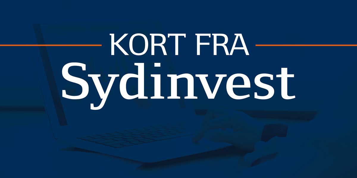 Kort fra Sydinvest