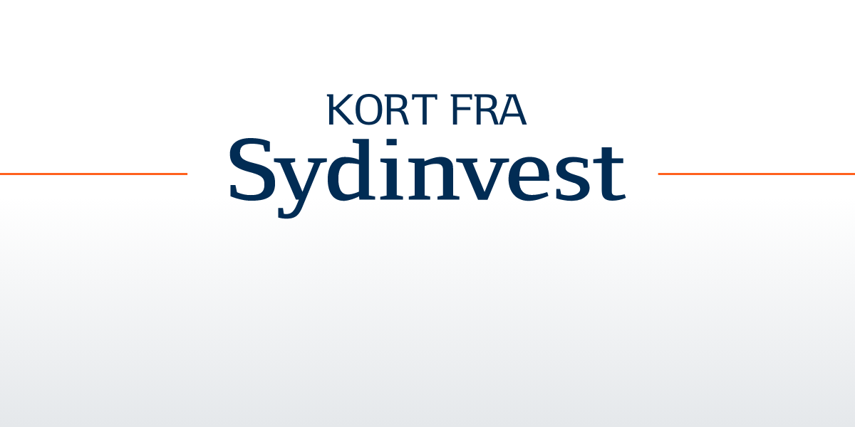 Kort fra Sydinvest