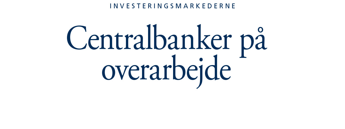 Centralbanker på overarbejde
