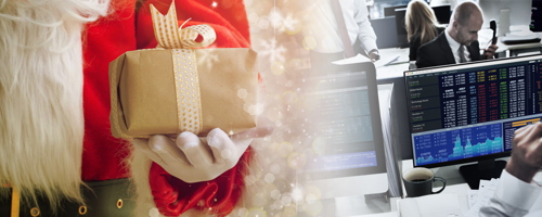 Tidlig julestemning på finansmarkederne