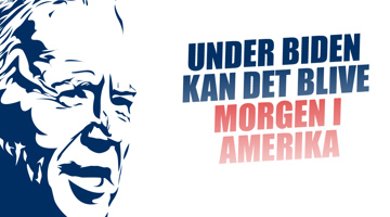 Under Biden kan det blive morgen i Amerika 