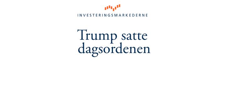 Investeringsmarkederne