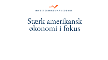 Investeringsmarkederne