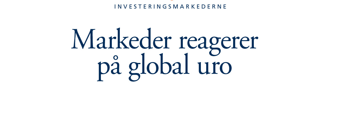 Investeringsmarkederne
