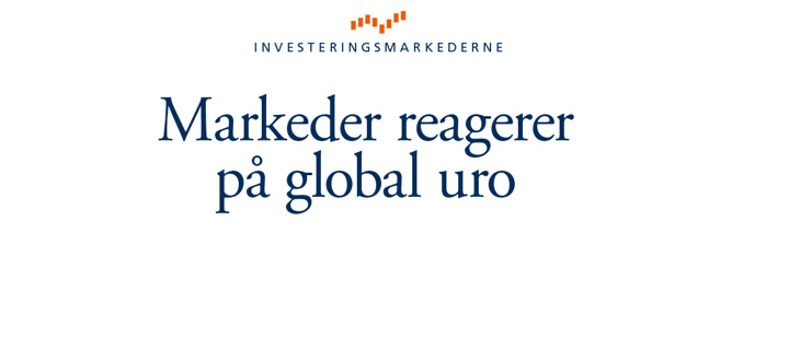 Investeringsmarkederne