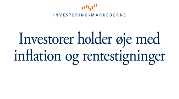 Investeringsmarkederne