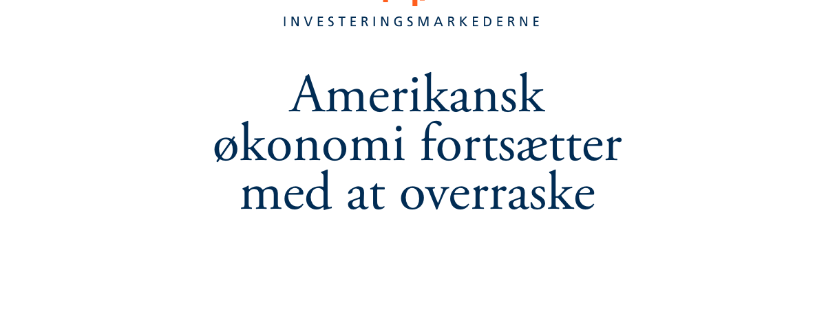 Investeringsmarkederne - Maj24
